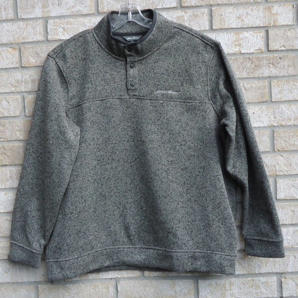 NWOT. SIZE XXL. Eddie Bauer Radiator fleece snap mock pullover. - Picture 2 of 16